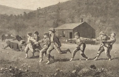 Fang die Peitsche, aus Harpers Weekly, 20. September 1873, S. 245-25